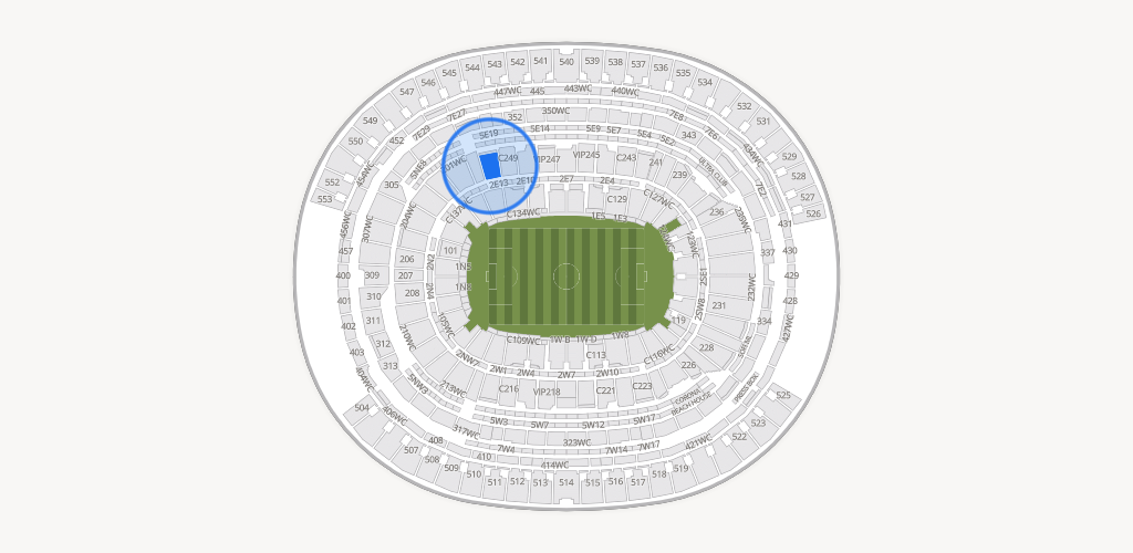 SoFi Stadium Seating Chart