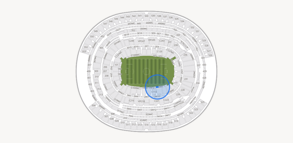 SoFi Stadium Seating Chart
