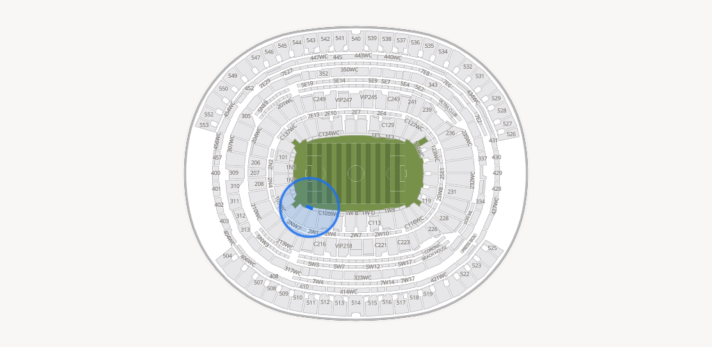 SoFi Stadium Seating Chart
