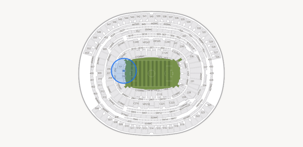 SoFi Stadium Seating Chart
