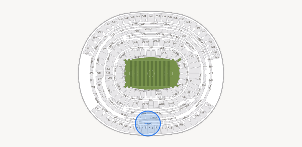 SoFi Stadium Seating Chart