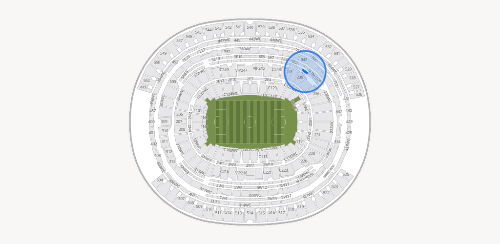 SoFi Stadium Seating Chart