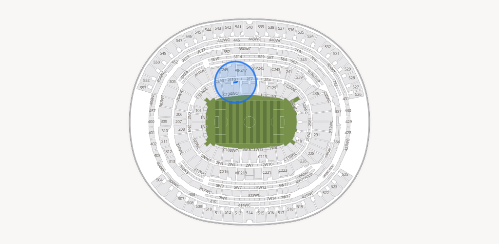 SoFi Stadium Seating Chart