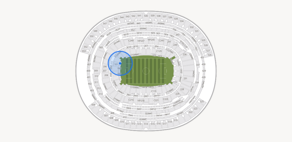 SoFi Stadium Seating Chart