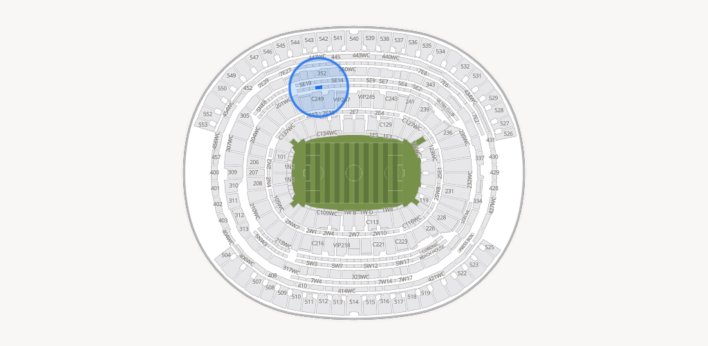 SoFi Stadium Seating Chart