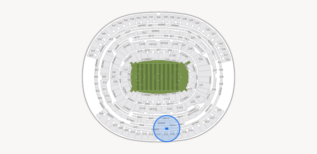 SoFi Stadium Seating Chart