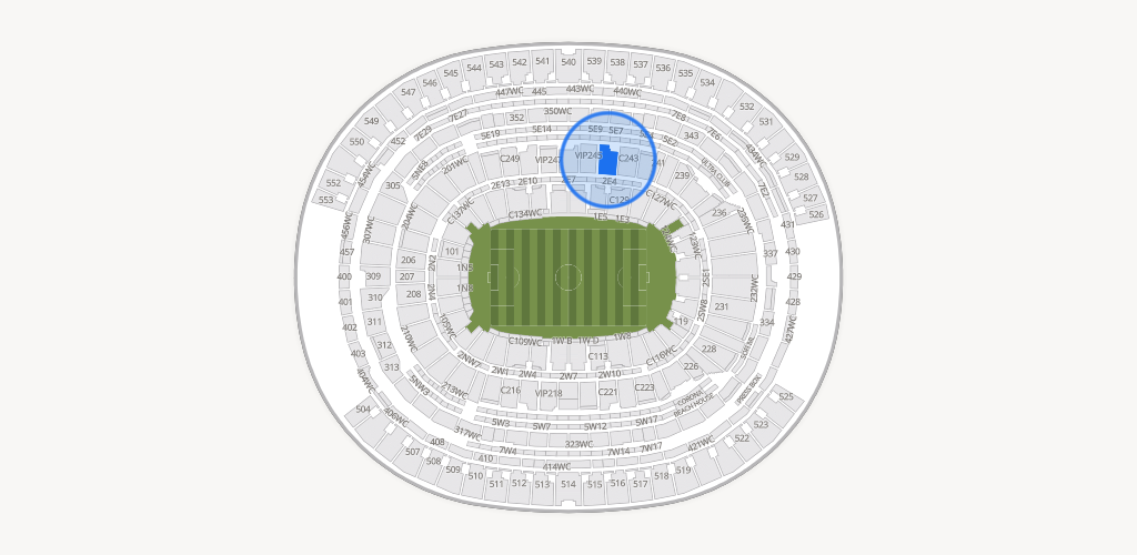 SoFi Stadium Seating Chart