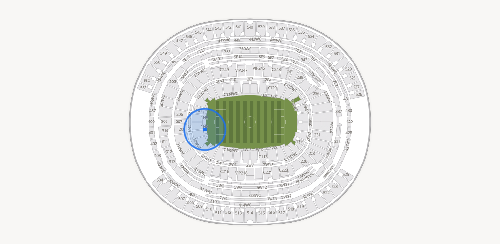 SoFi Stadium Seating Chart