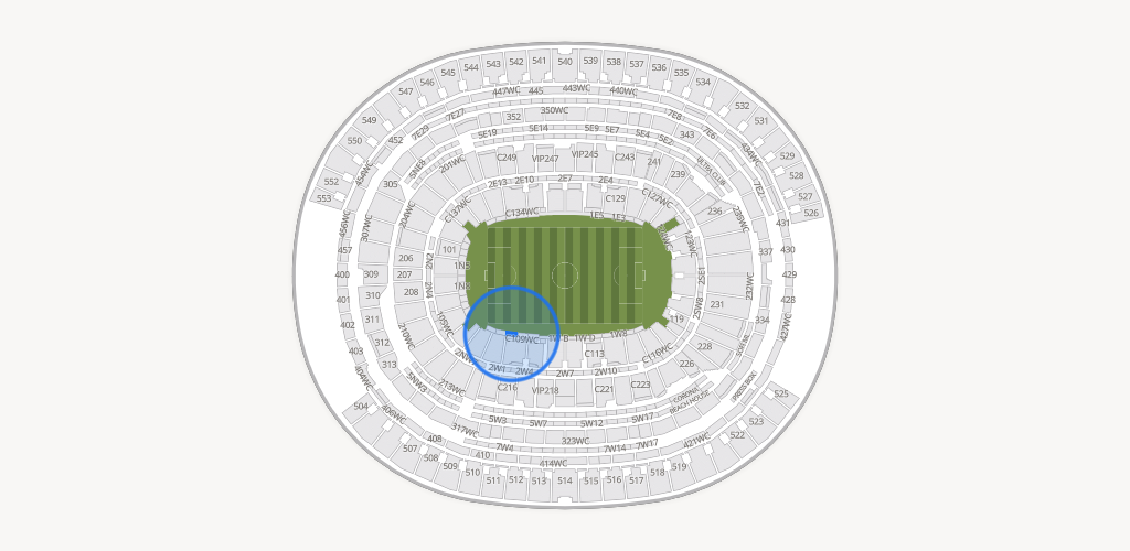 SoFi Stadium Seating Chart