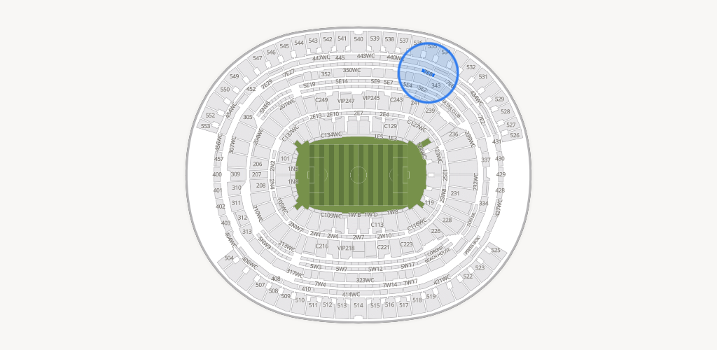 SoFi Stadium Seating Chart