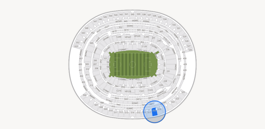 SoFi Stadium Seating Chart
