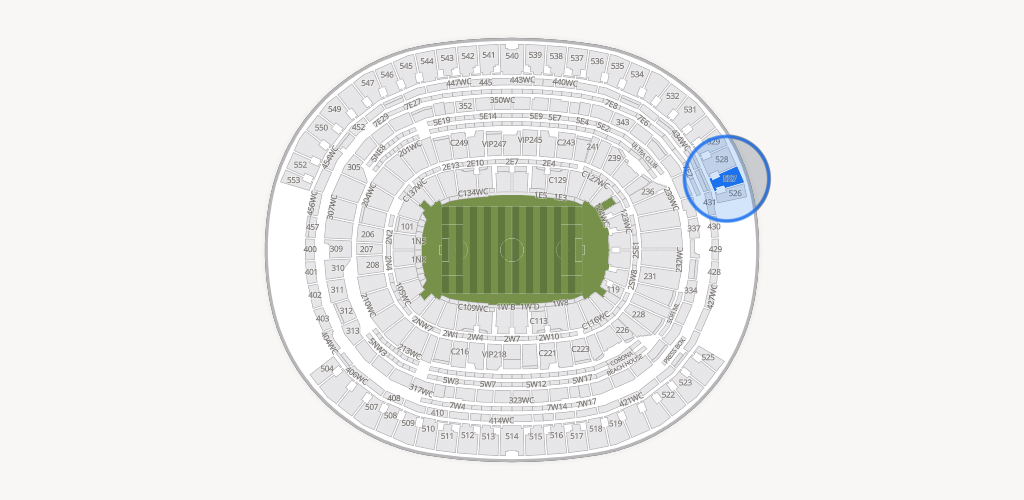 SoFi Stadium Seating Chart