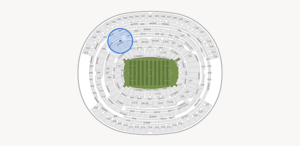 SoFi Stadium Seating Chart