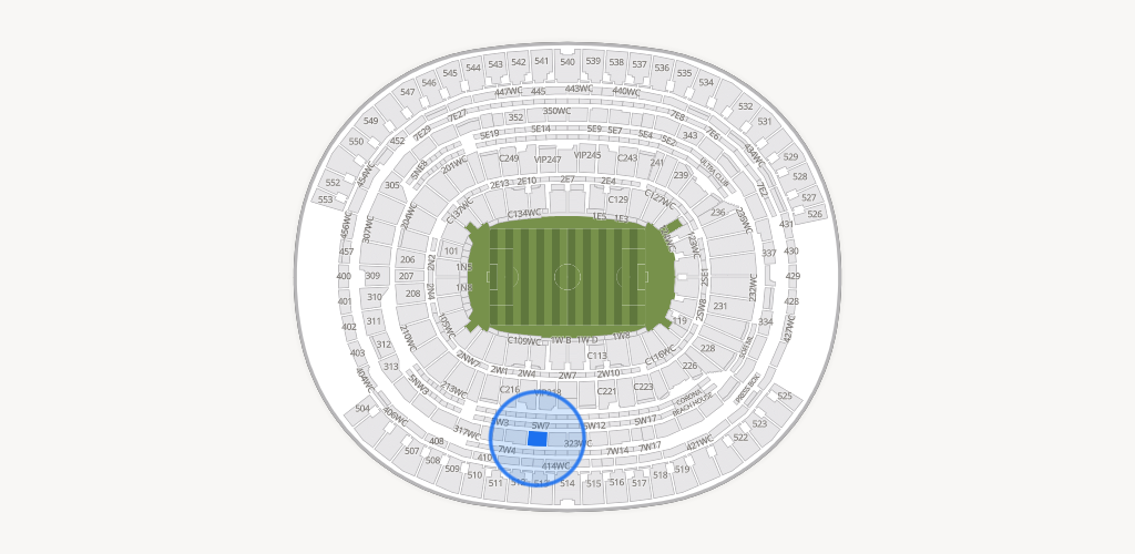 SoFi Stadium Seating Chart