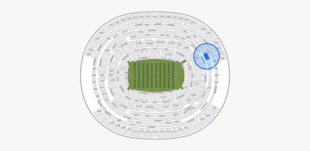 SoFi Stadium Seating Chart