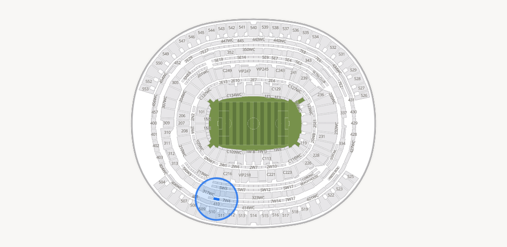 SoFi Stadium Seating Chart