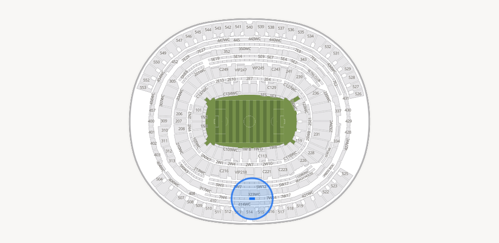 SoFi Stadium Seating Chart
