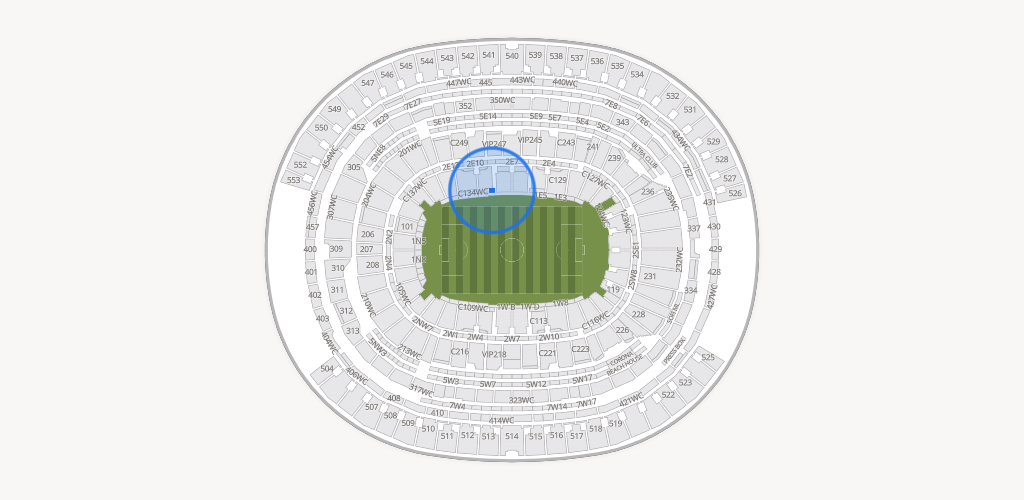 SoFi Stadium Seating Chart