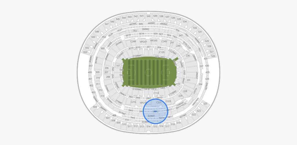 SoFi Stadium Seating Chart