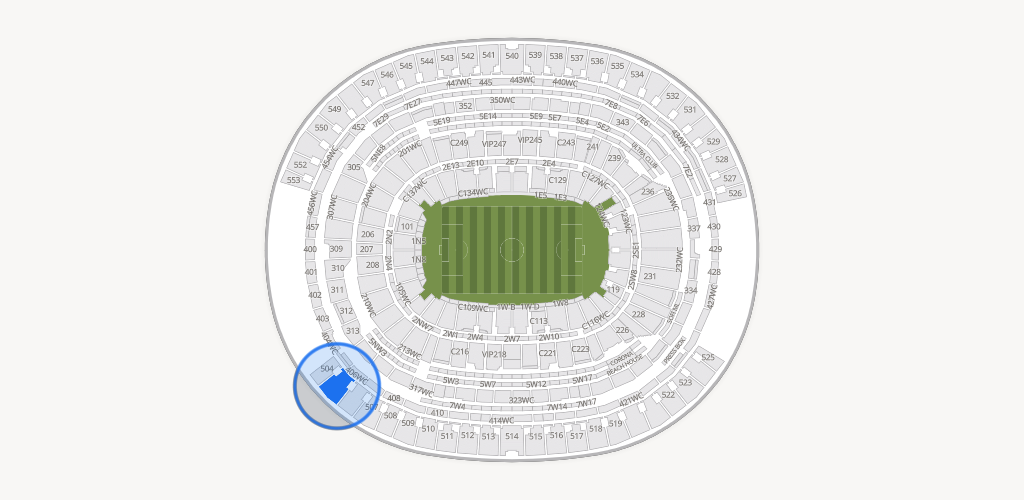 SoFi Stadium Seating Chart