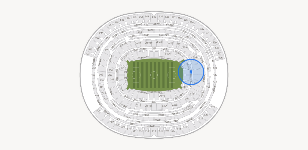 SoFi Stadium Seating Chart
