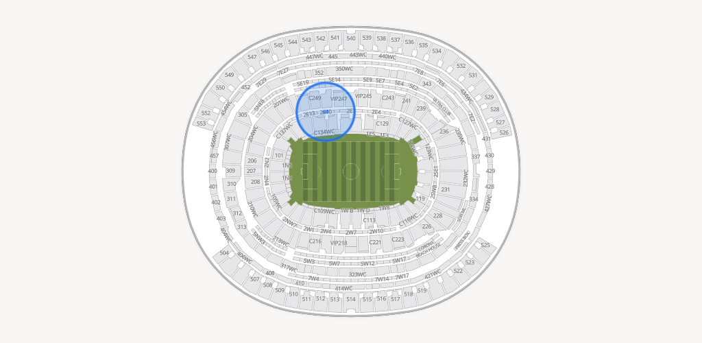 SoFi Stadium Seating Chart