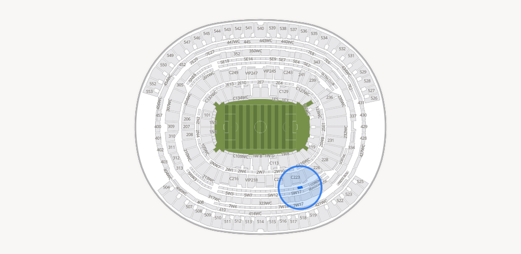 SoFi Stadium Seating Chart
