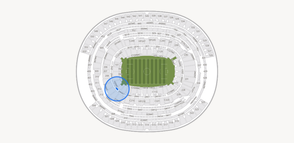 SoFi Stadium Seating Chart