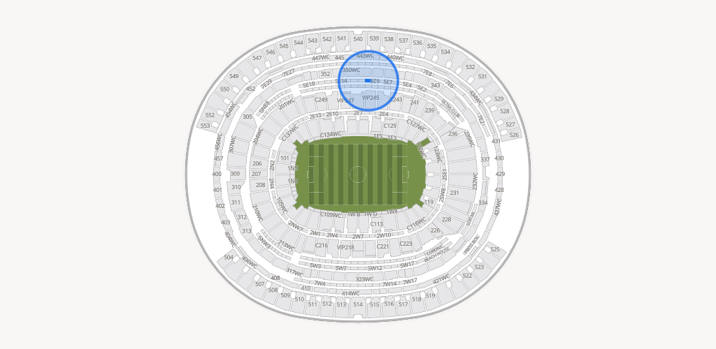 SoFi Stadium Seating Chart