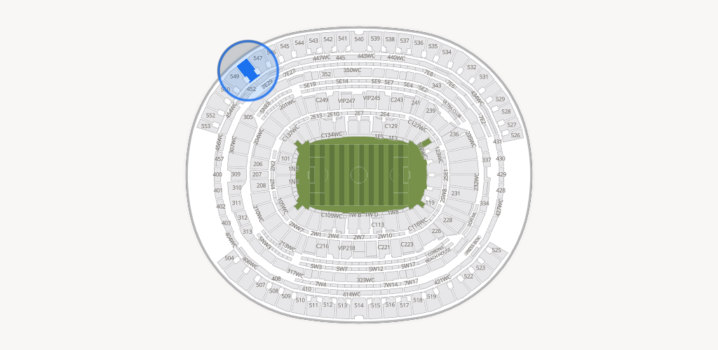 SoFi Stadium Seating Chart
