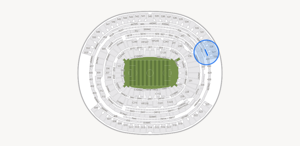 SoFi Stadium Seating Chart