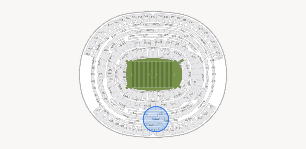 SoFi Stadium Seating Chart