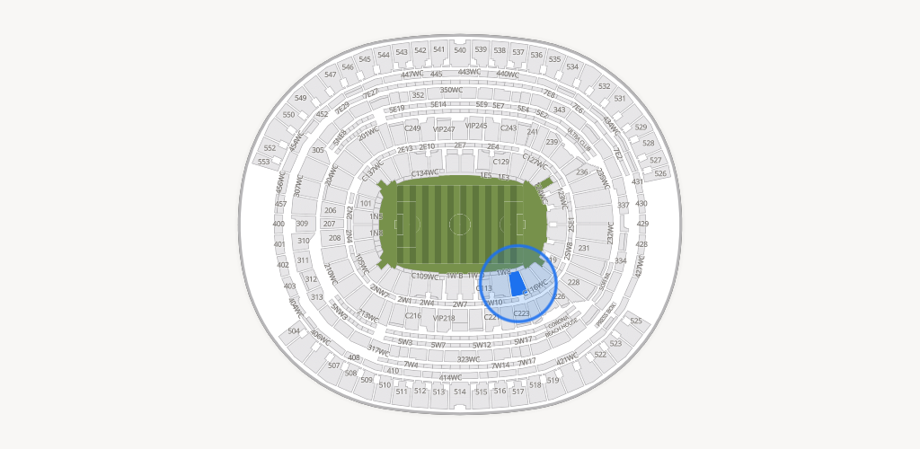 SoFi Stadium Seating Chart