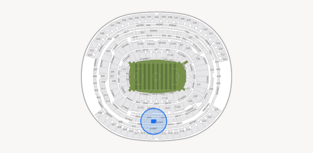 SoFi Stadium Seating Chart