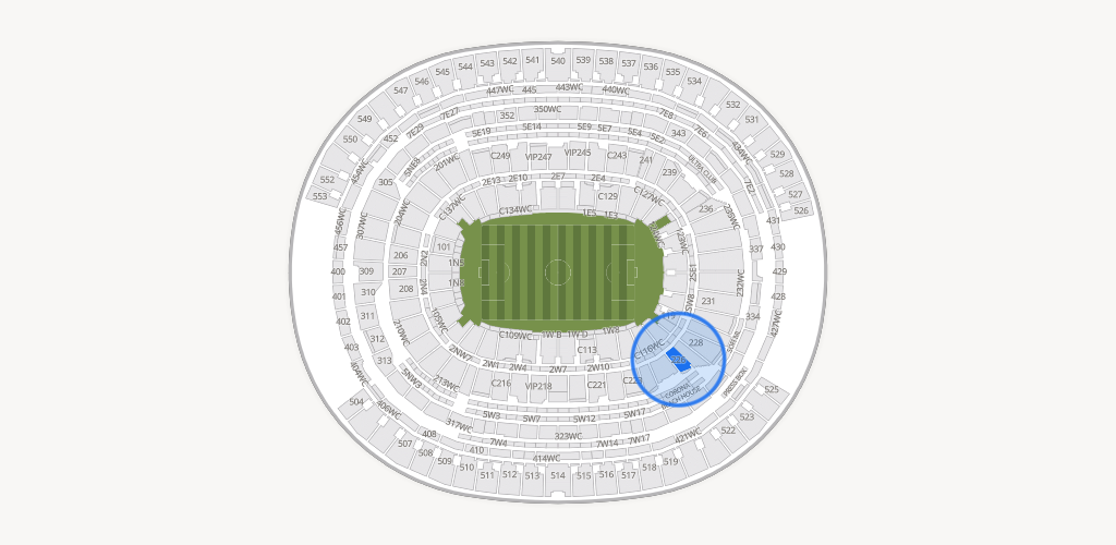 SoFi Stadium Seating Chart