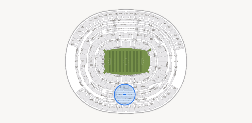 SoFi Stadium Seating Chart