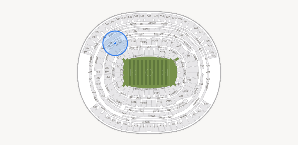 SoFi Stadium Seating Chart