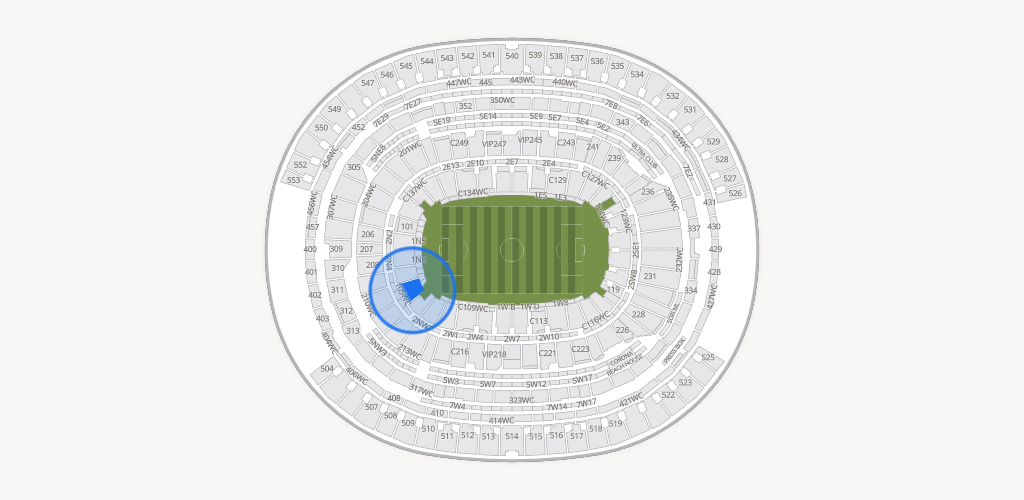 SoFi Stadium Seating Chart