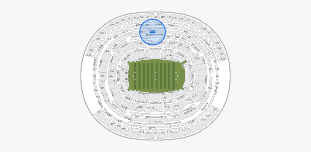 SoFi Stadium Seating Chart