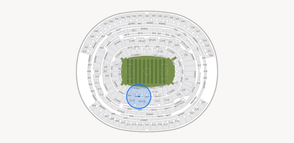 SoFi Stadium Seating Chart