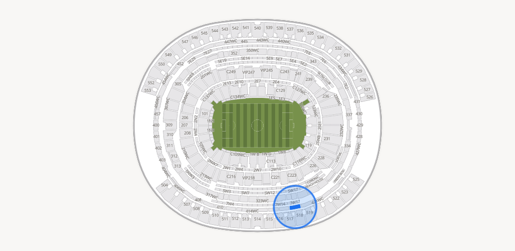 SoFi Stadium Seating Chart