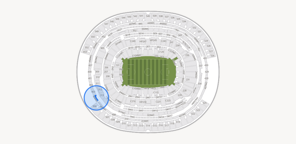 SoFi Stadium Seating Chart