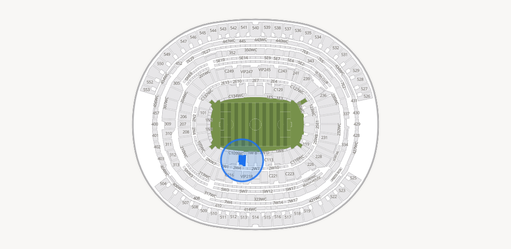 SoFi Stadium Seating Chart