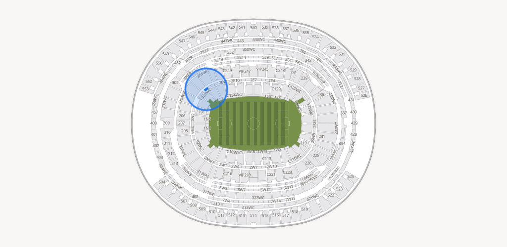 SoFi Stadium Seating Chart