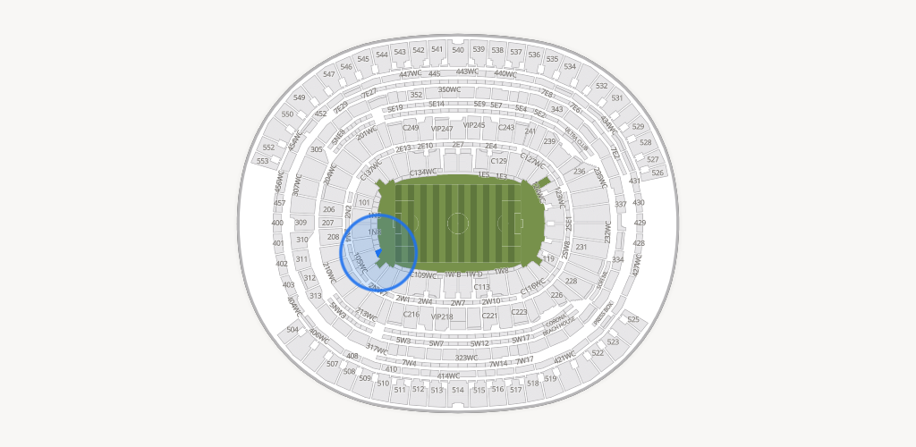 SoFi Stadium Seating Chart