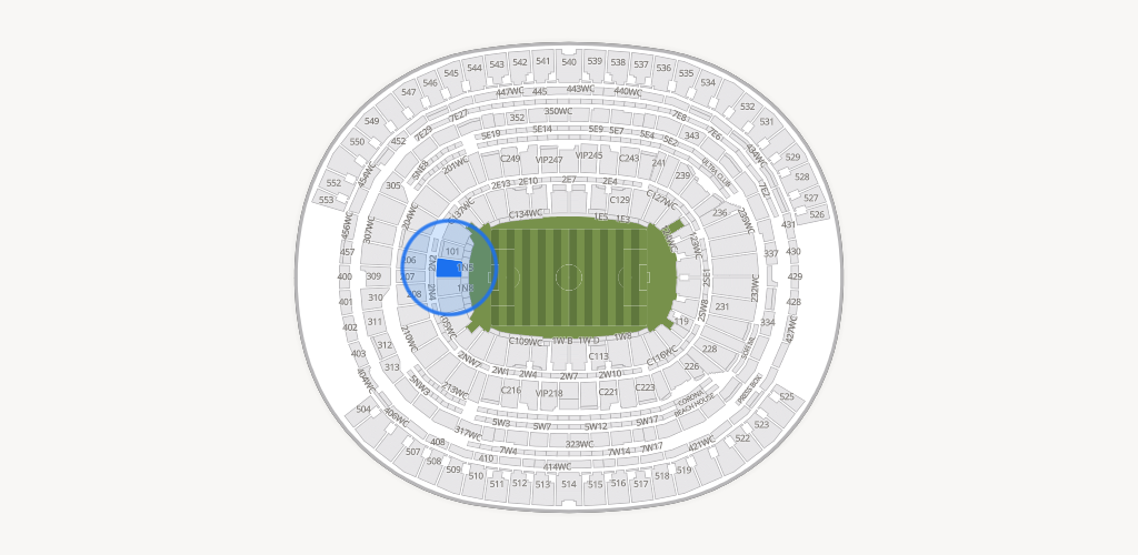 SoFi Stadium Seating Chart