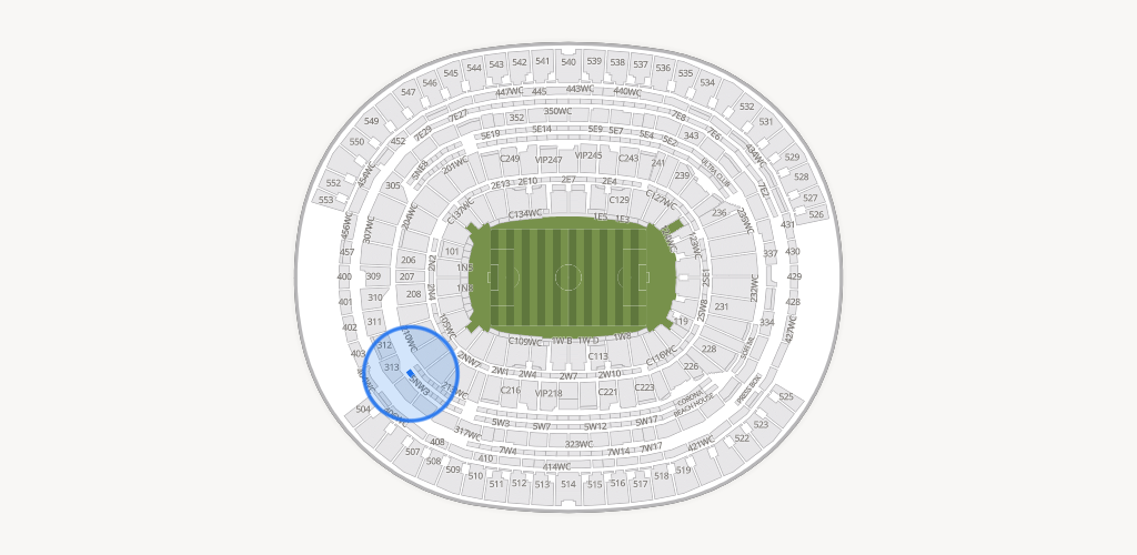 SoFi Stadium Seating Chart