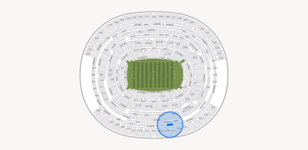SoFi Stadium Seating Chart