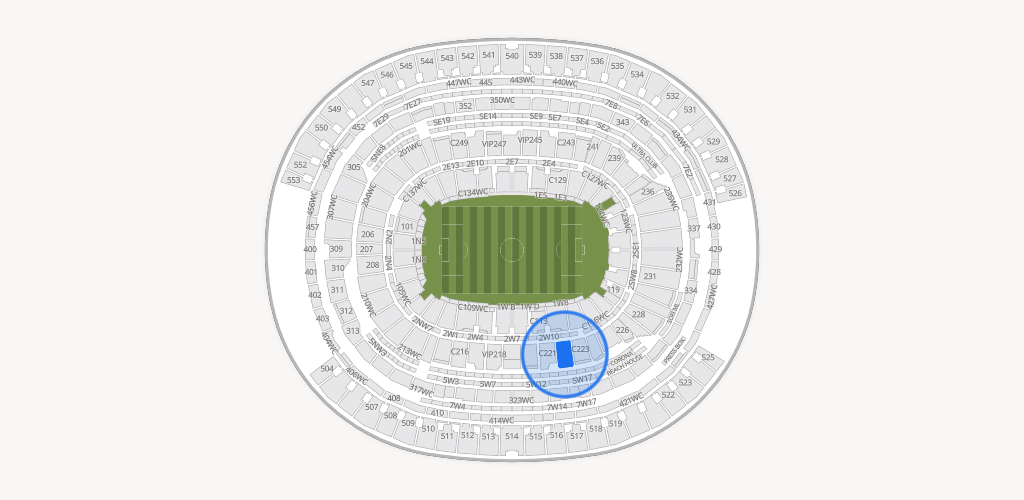 SoFi Stadium Seating Chart