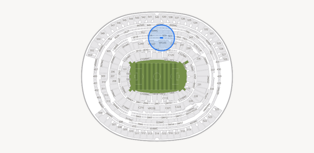 SoFi Stadium Seating Chart
